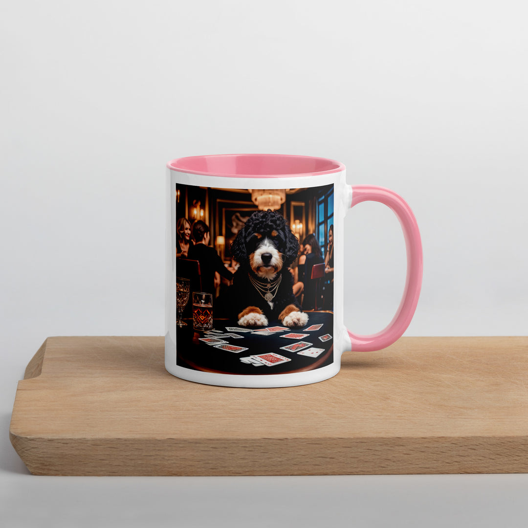 Bernedoodle General- Mug with Color Inside