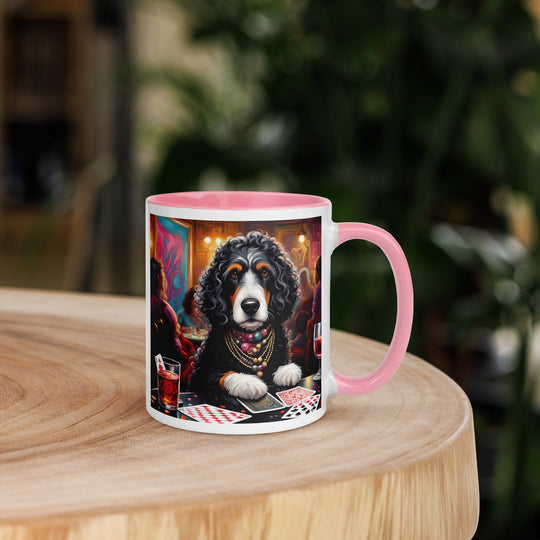 Bernedoodle General- Mug with Color Inside v2