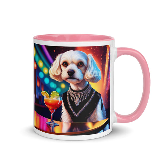 Cavachon- Mug with Color Inside v6