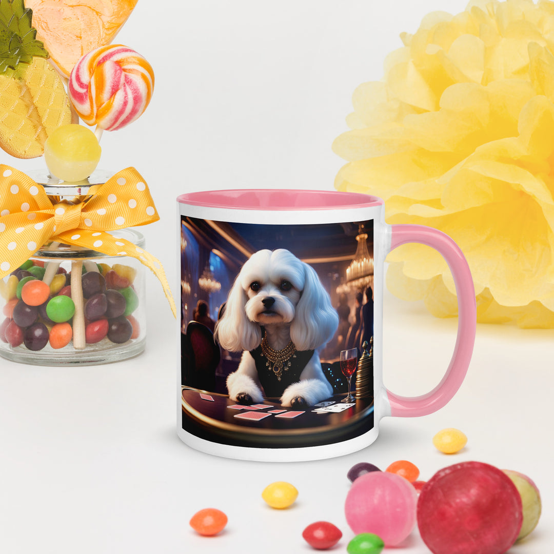 Cavachon- Mug with Color Inside v8