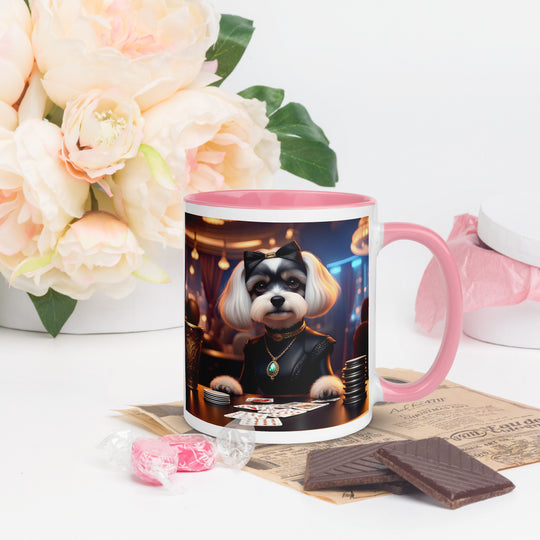 Cavachon- Mug with Color Inside v10