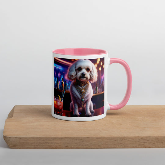 Cavachon- Mug with Color Inside v14