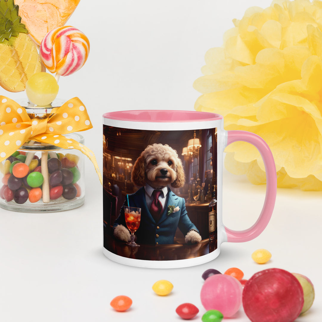 Cavapoo General- Mug with Color Inside v4