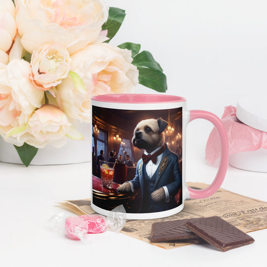 Cavapoo General- Mug with Color Inside v6