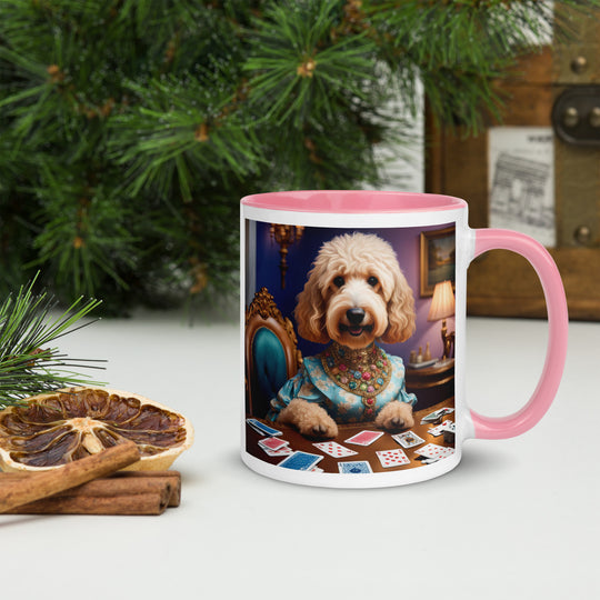 Goldendoodle- Mug with Color Inside v3