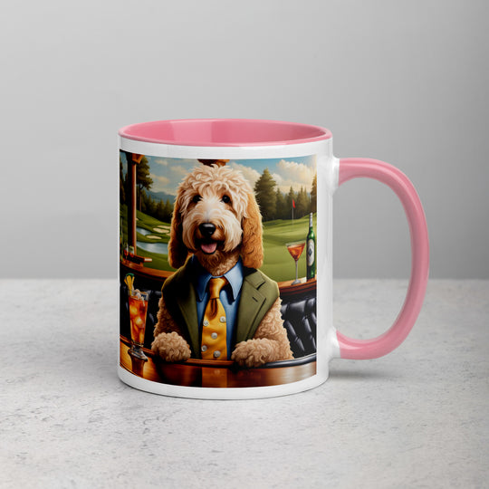 Goldendoodle- Mug with Color Inside v4