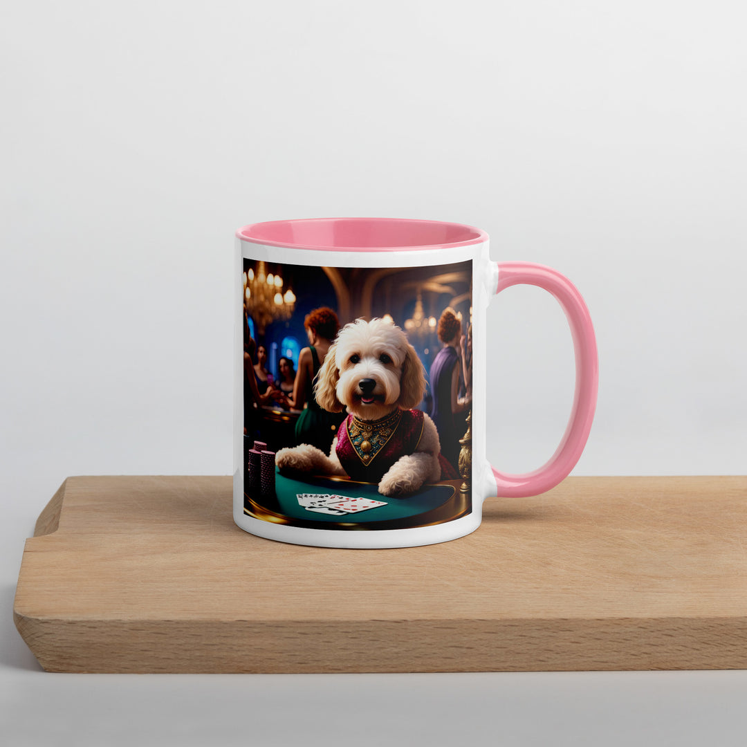 Goldendoodle- Mug with Color Inside v20