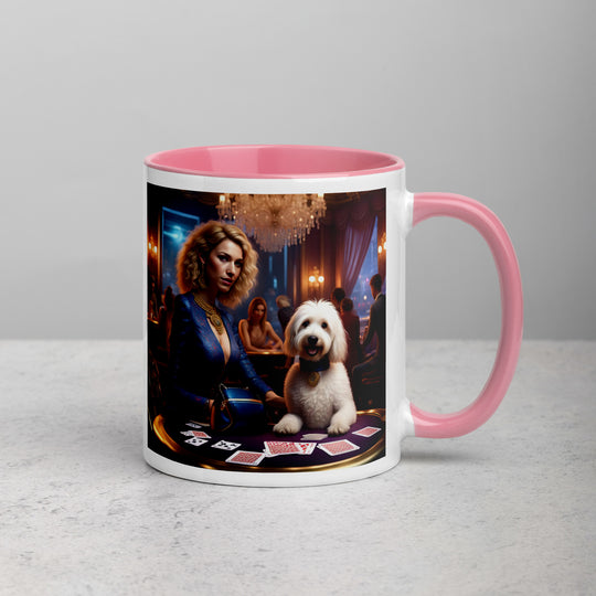 Goldendoodle- Mug with Color Inside v22