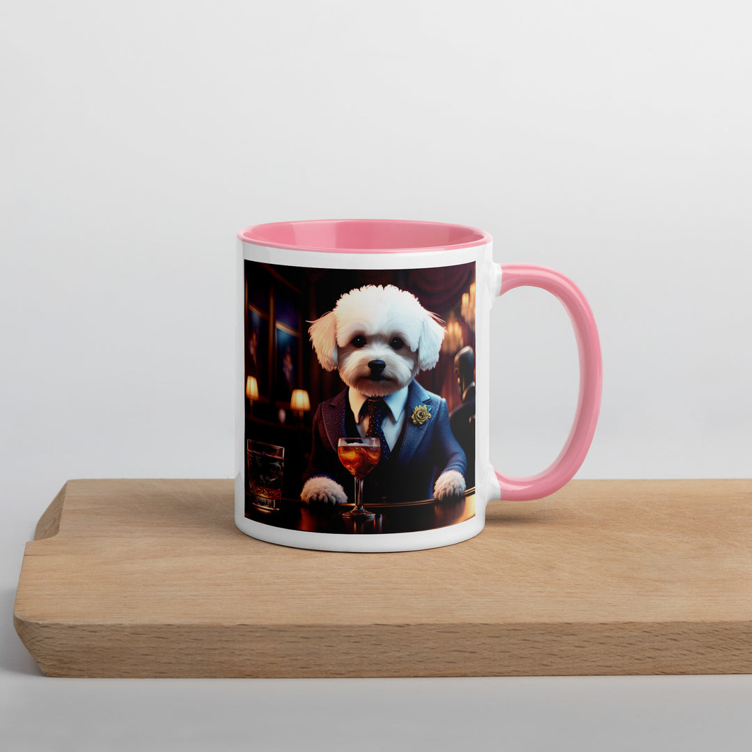 Maltipoo General- Mug with Color Inside v8