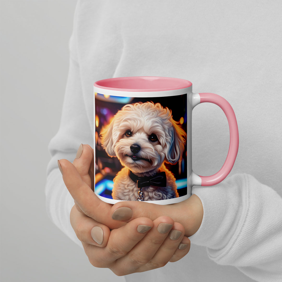 Maltipoo General- Mug with Color Inside v14