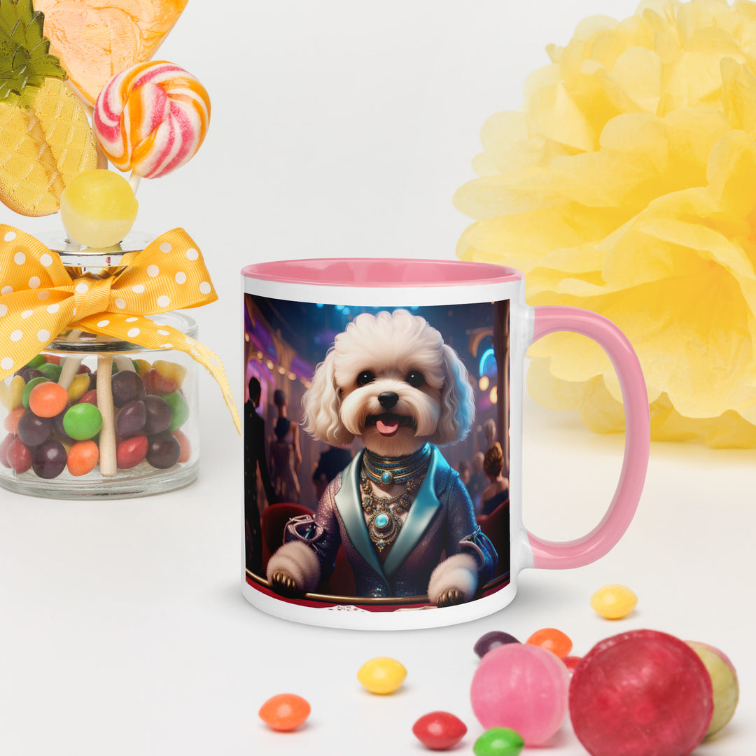 Maltipoo General- Mug with Color Inside v15