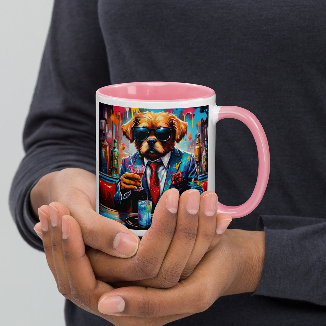 Pekapoo General- Mug with Color Inside