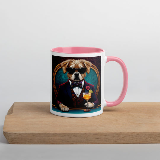 Pekapoo General- Mug with Color Inside v2