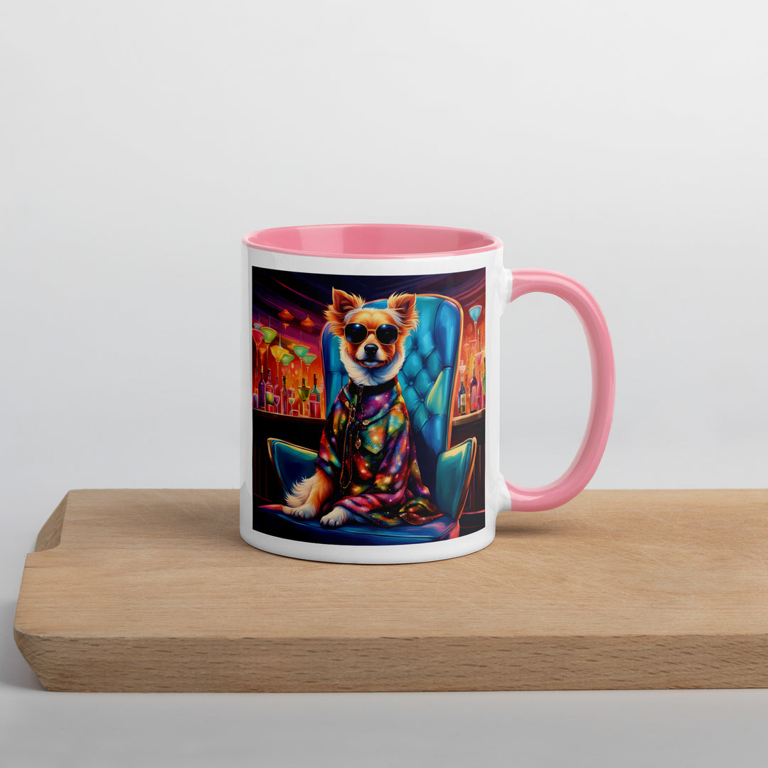 Pekapoo General- Mug with Color Inside v7