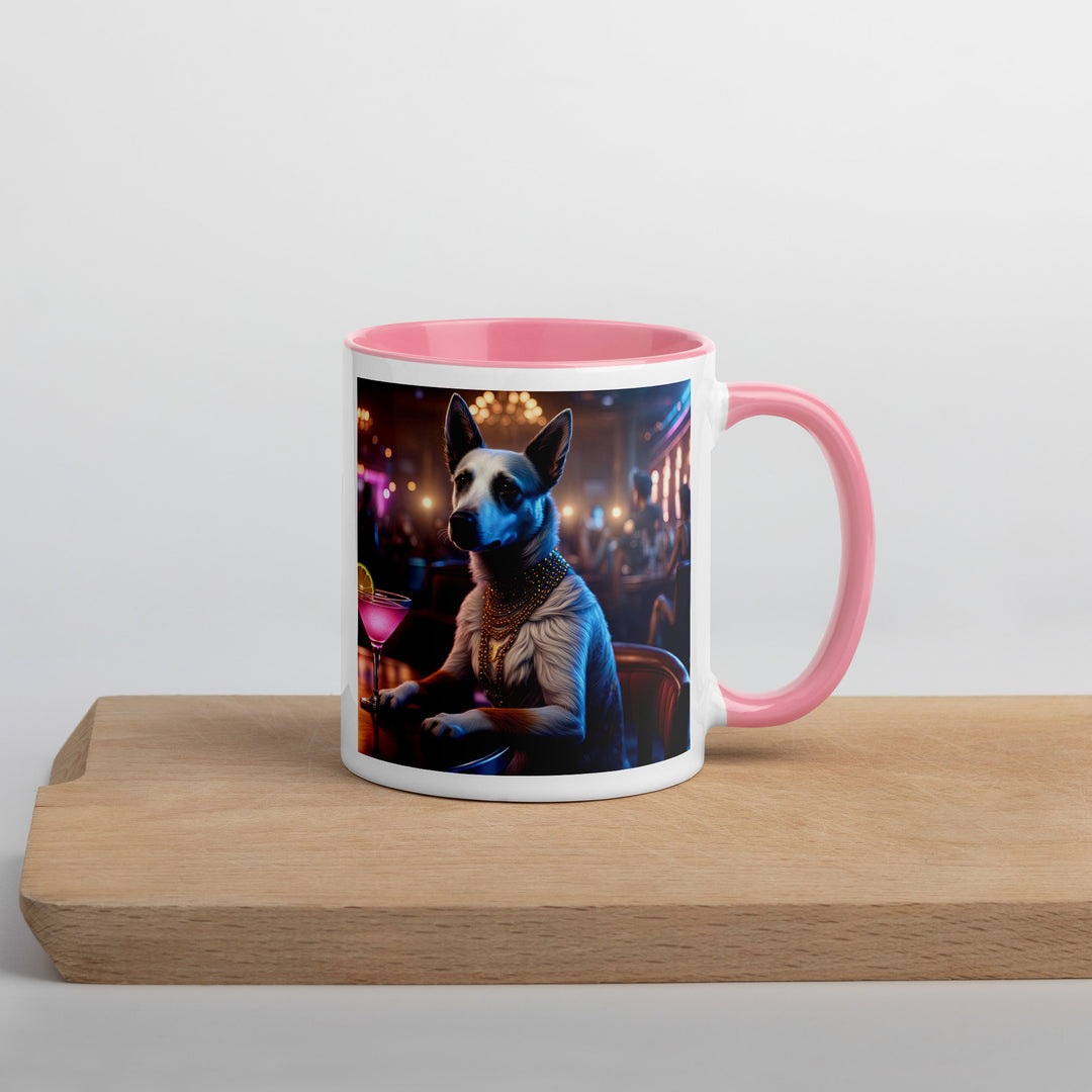 Texas Heeler General- Mug with Color Inside v5