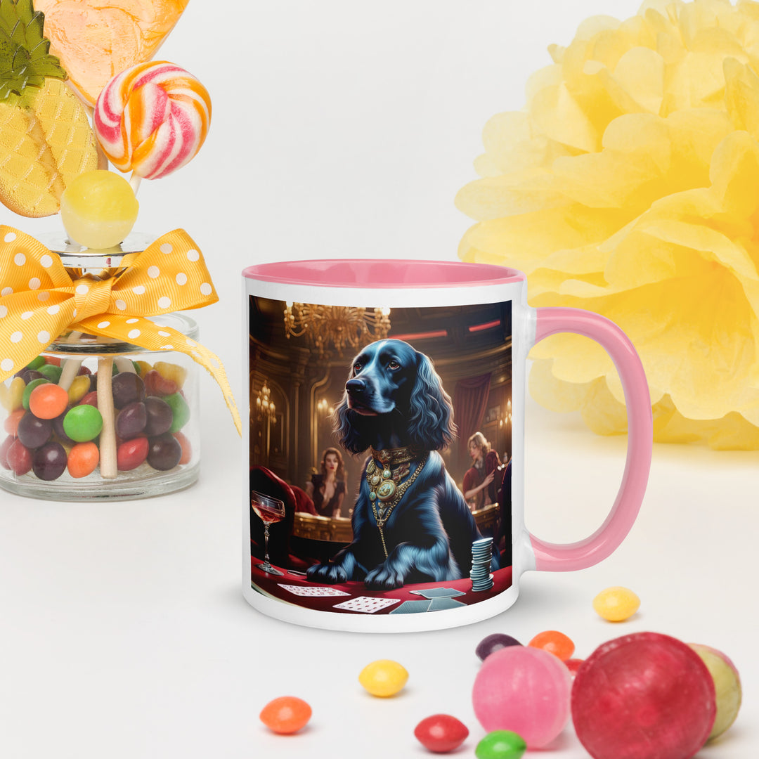 Sprocker Spaniel General- Mug with Color Inside v11