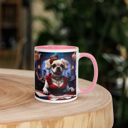 Pugapoo General- Mug with Color Inside