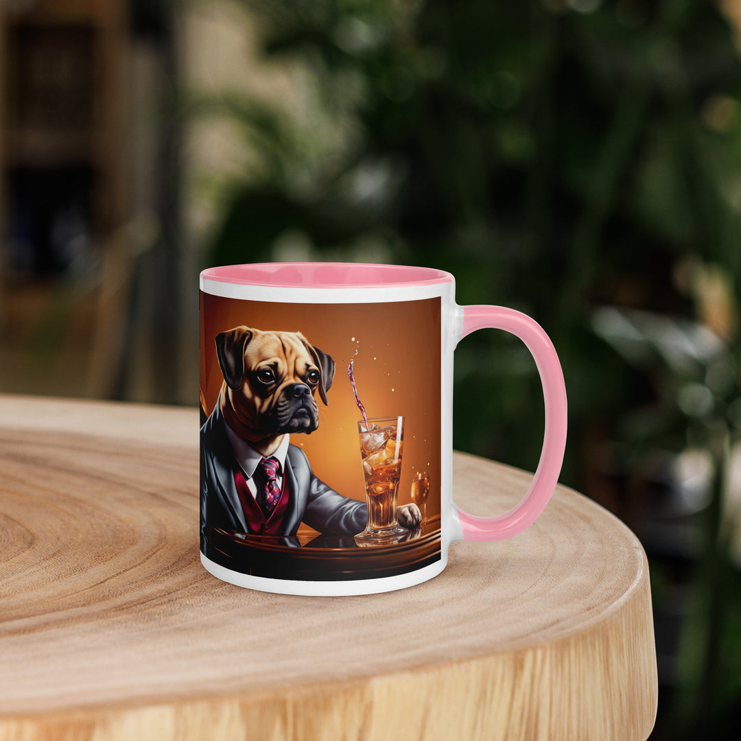 Puggle General- Mug with Color Inside v3