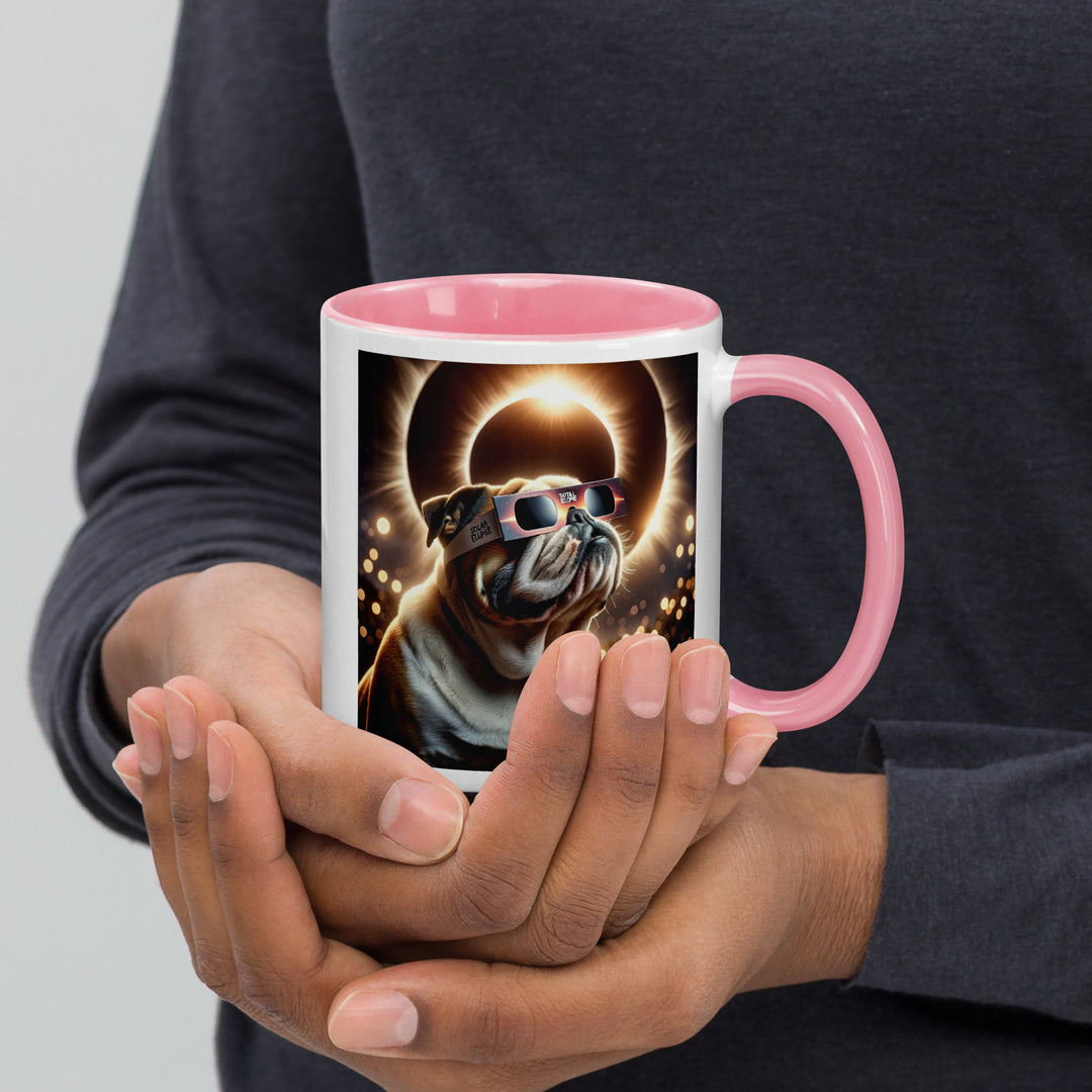 Bulldog Eclipse- Mug with Color Inside