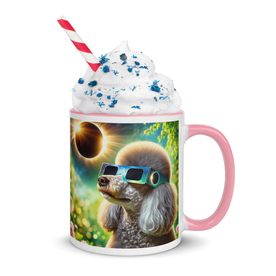 Poodle Eclipse- Mug with Color Inside