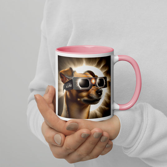 Chiweenie Eclipse- Mug with Color Inside v2