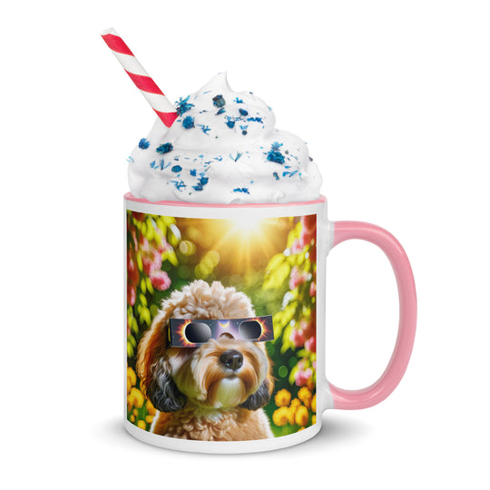 Cockapoo Eclipse- Mug with Color Inside