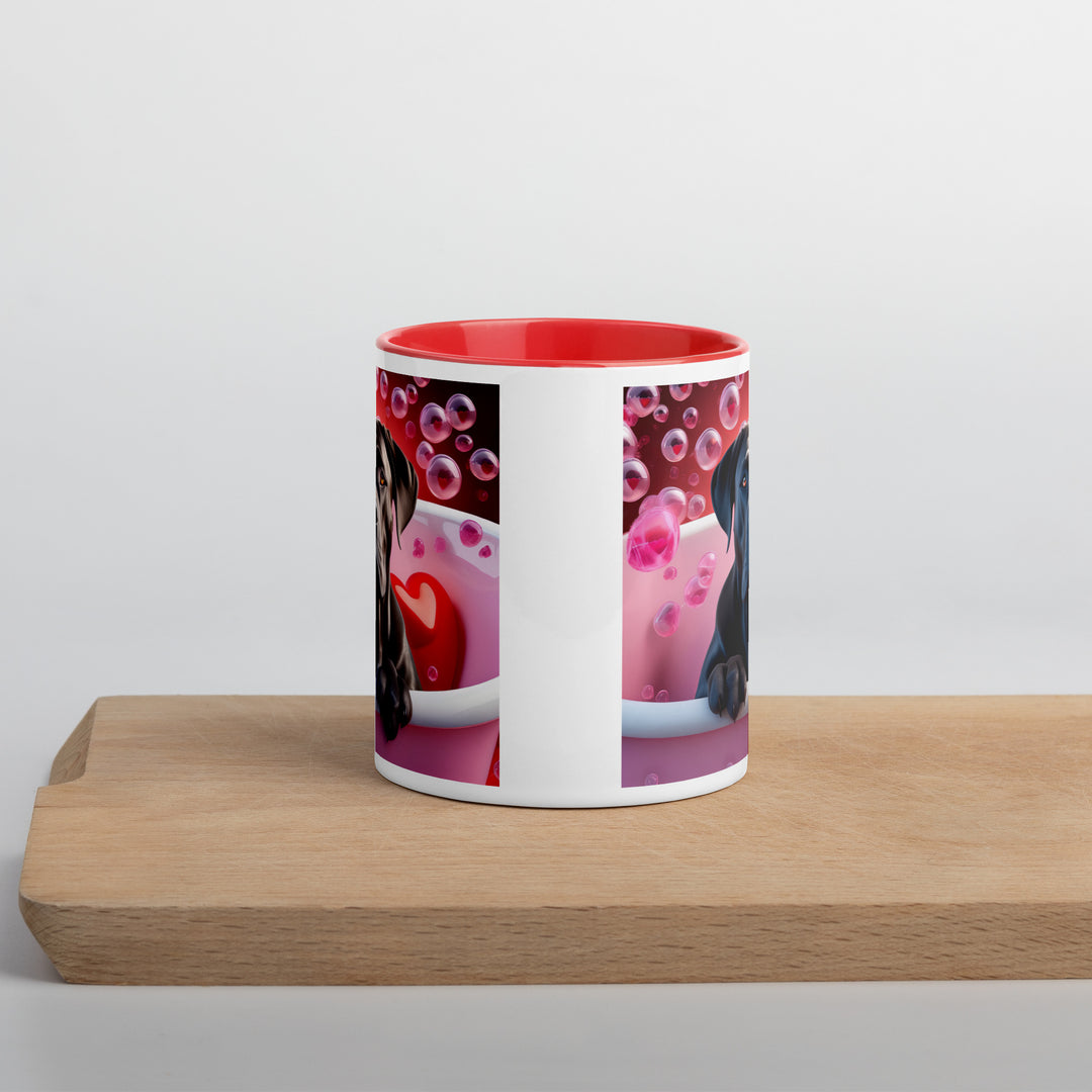 Cane Corso Romantic- Mug with Color Inside