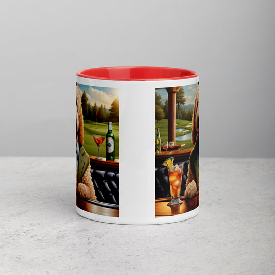 Goldendoodle- Mug with Color Inside v4