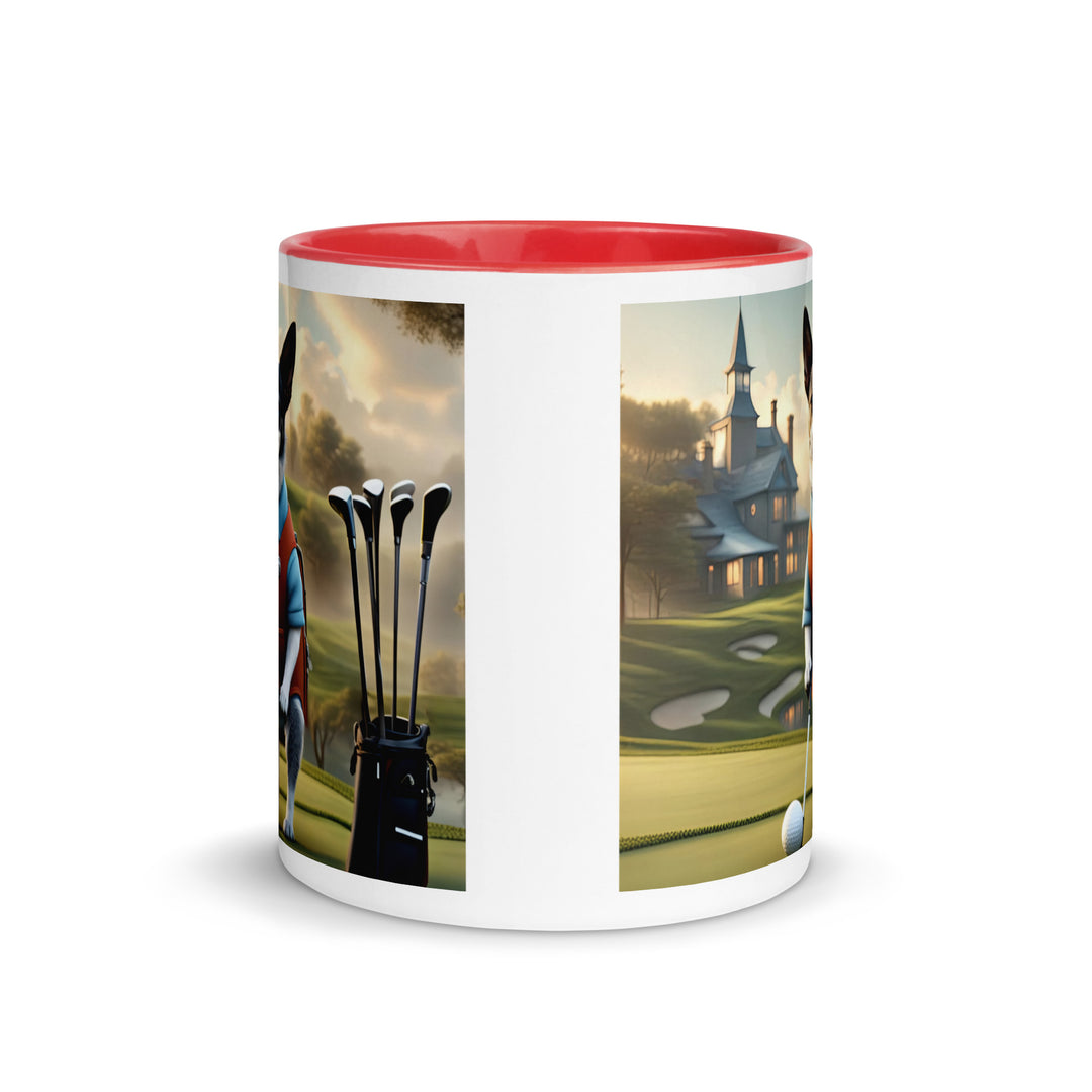 Texas Heeler Golfer- Mug with Color Inside