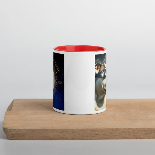 American Bulldog Eclipse- Mug with Color Inside