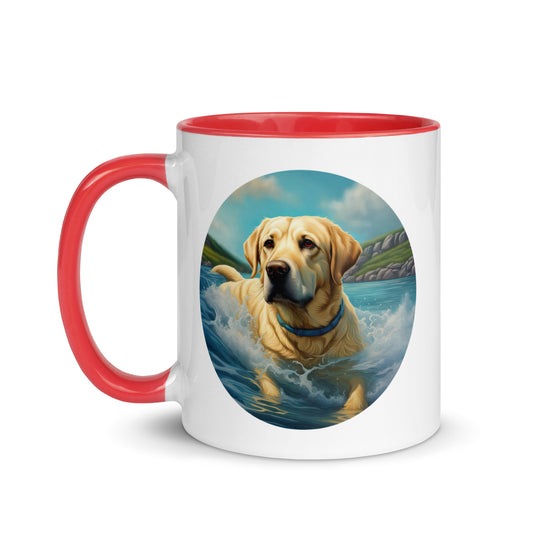 Mug with Color Inside-Labrador Retriever V20