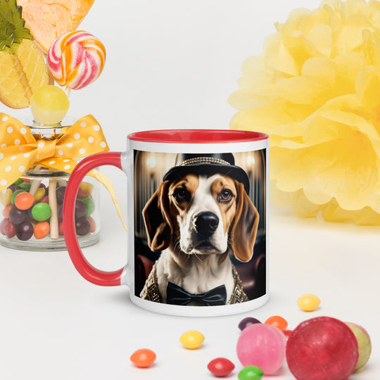 Beagle- Mug with Color Inside v4