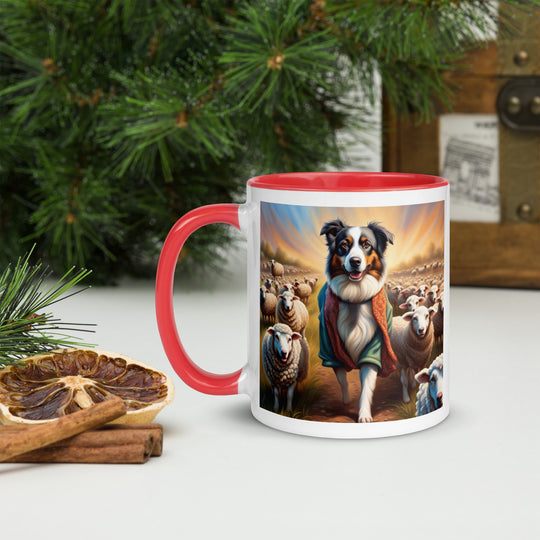 Australian Shepherd- Mug with Color Inside