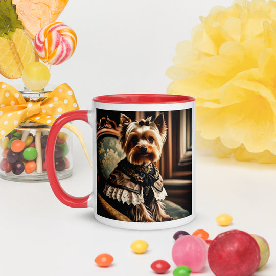 Yorkshire Terrier- Mug with Color Inside