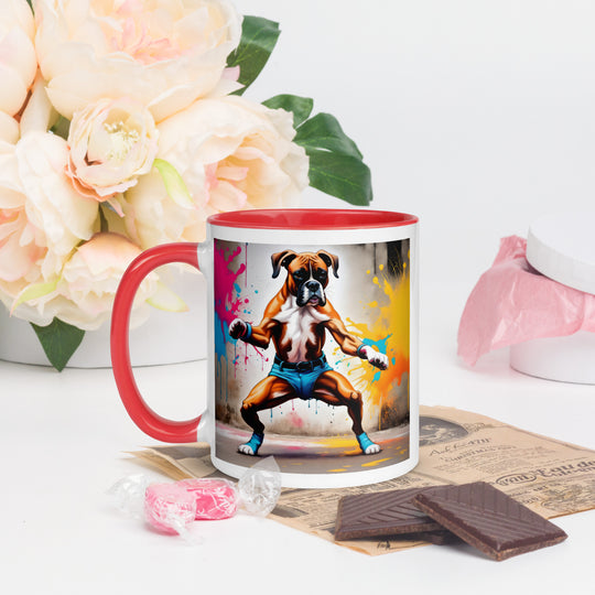 Boxer- Mug with Color Inside v3