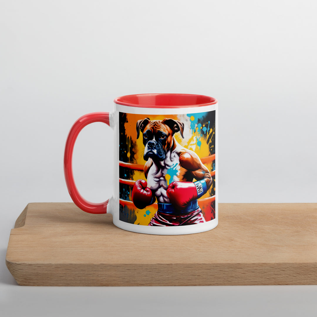 Boxer- Mug with Color Inside v4