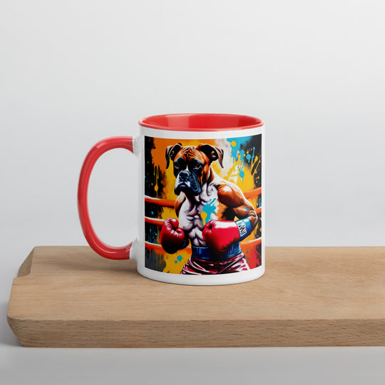 Boxer- Mug with Color Inside v4