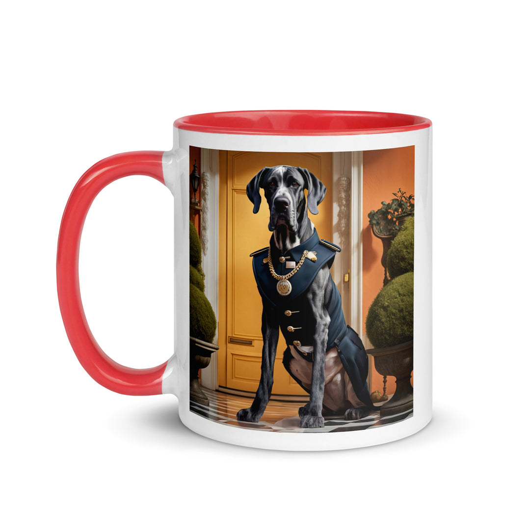 Great Dane- Mug with Color Inside v3