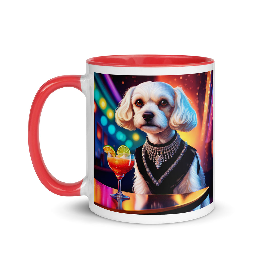 Cavachon- Mug with Color Inside v6