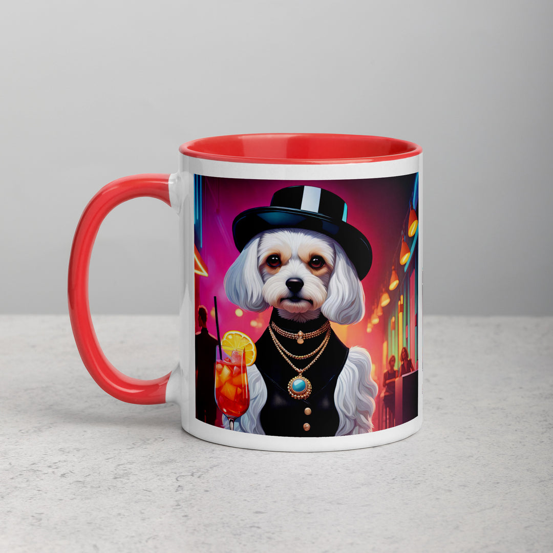 Cavachon- Mug with Color Inside v12