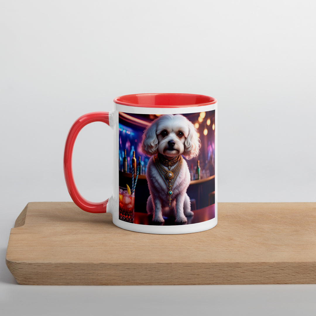 Cavachon- Mug with Color Inside v14