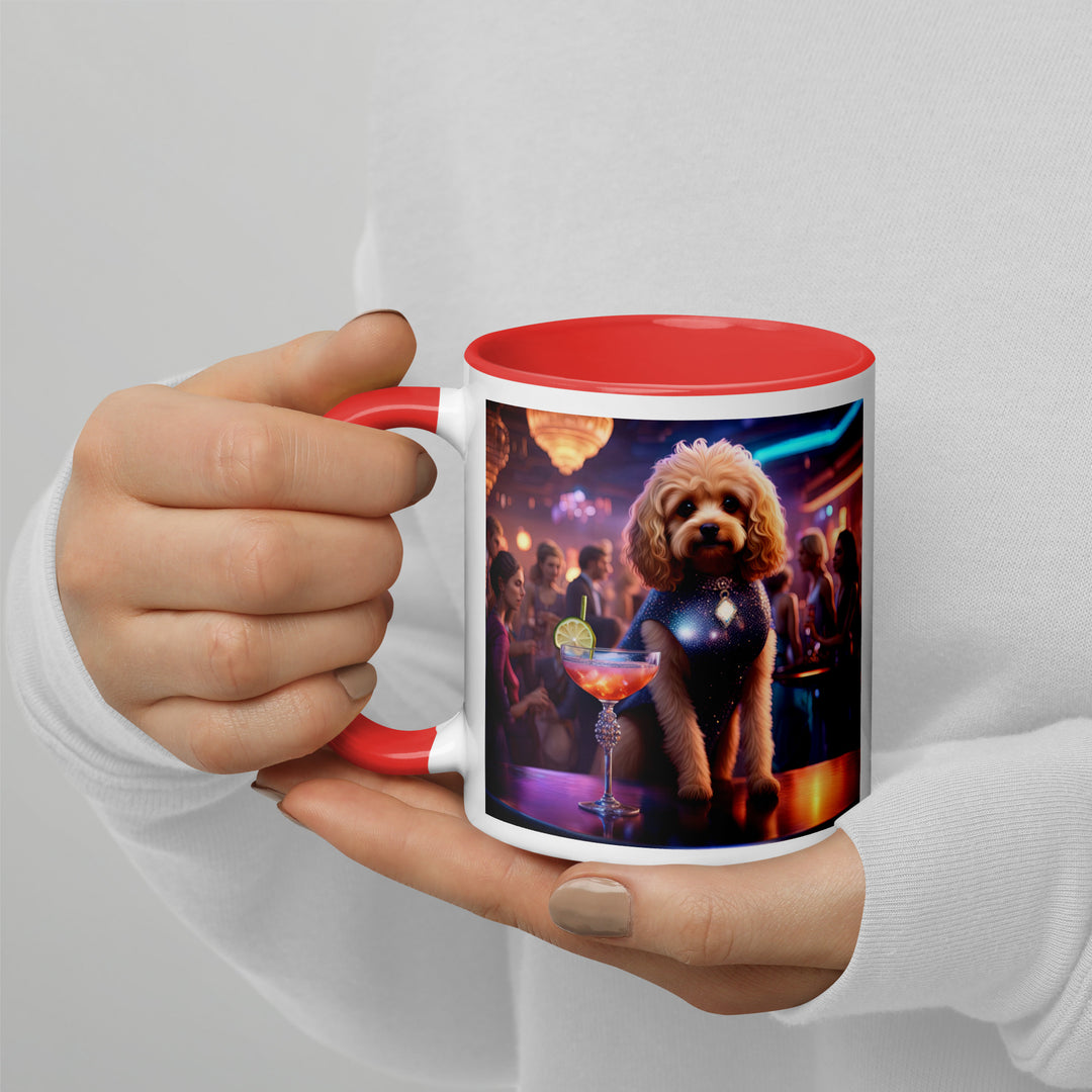 Cavapoo General- Mug with Color Inside v11`