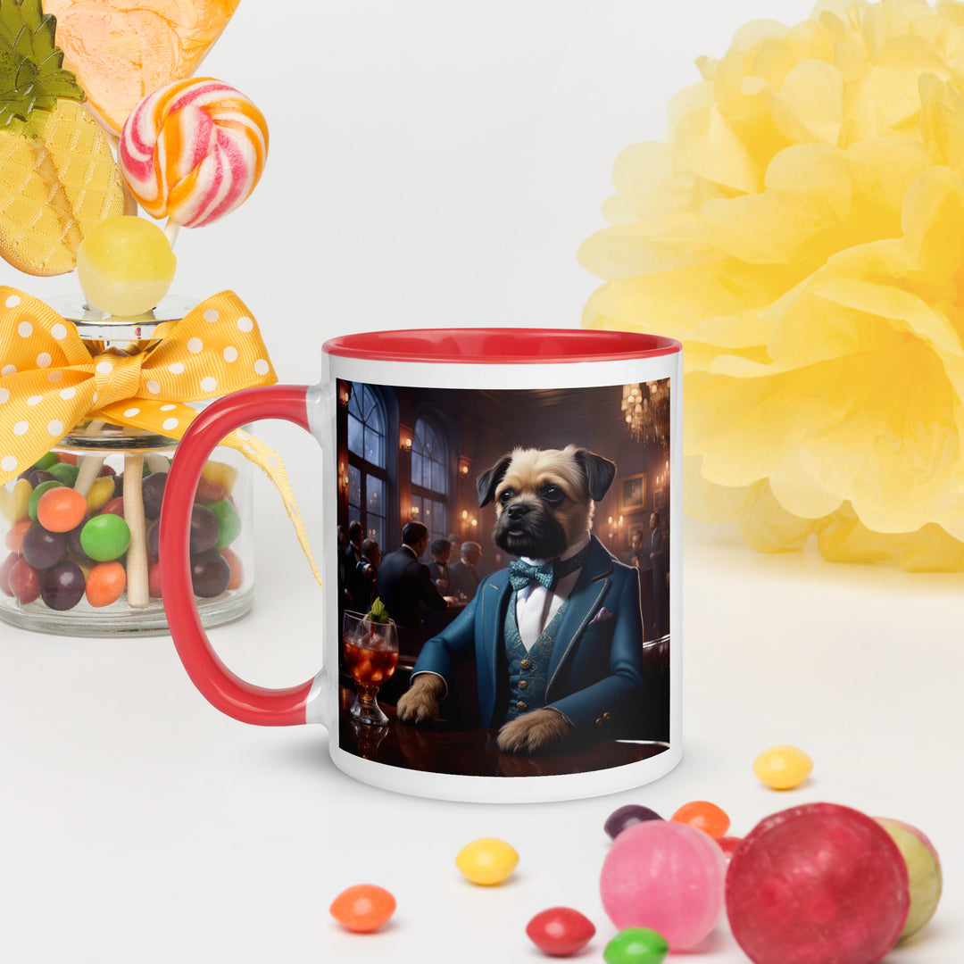 Cavapoo General- Mug with Color Inside v16