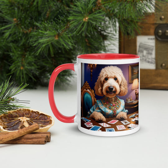 Goldendoodle- Mug with Color Inside v3