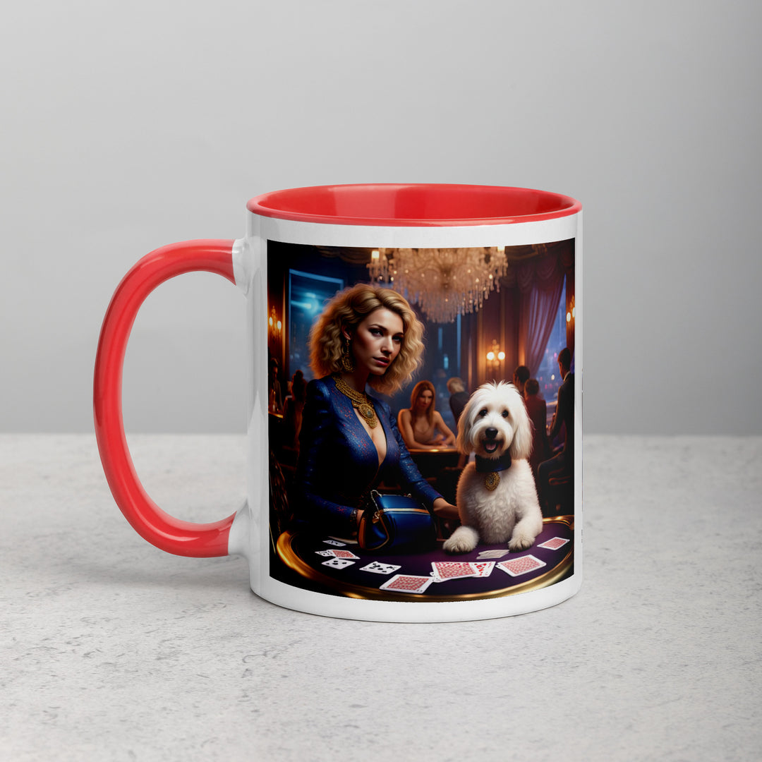 Goldendoodle- Mug with Color Inside v22