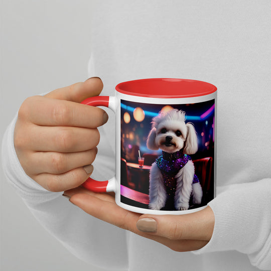 Maltipoo General- Mug with Color Inside v5