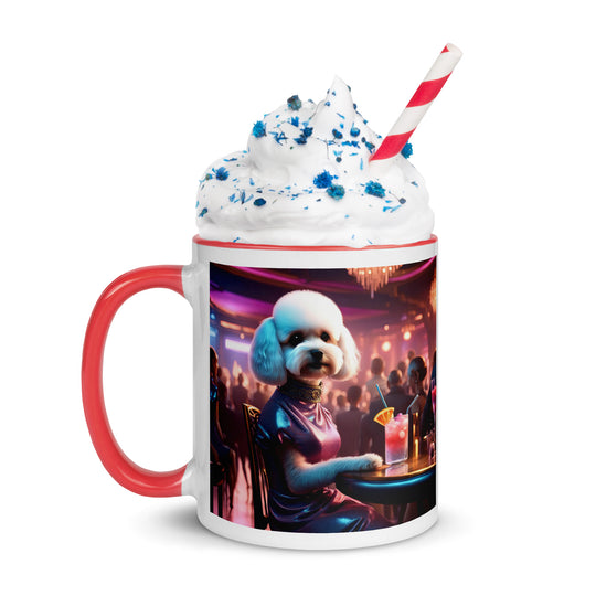 Maltipoo General- Mug with Color Inside v10