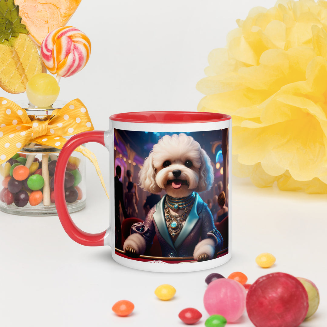 Maltipoo General- Mug with Color Inside v15