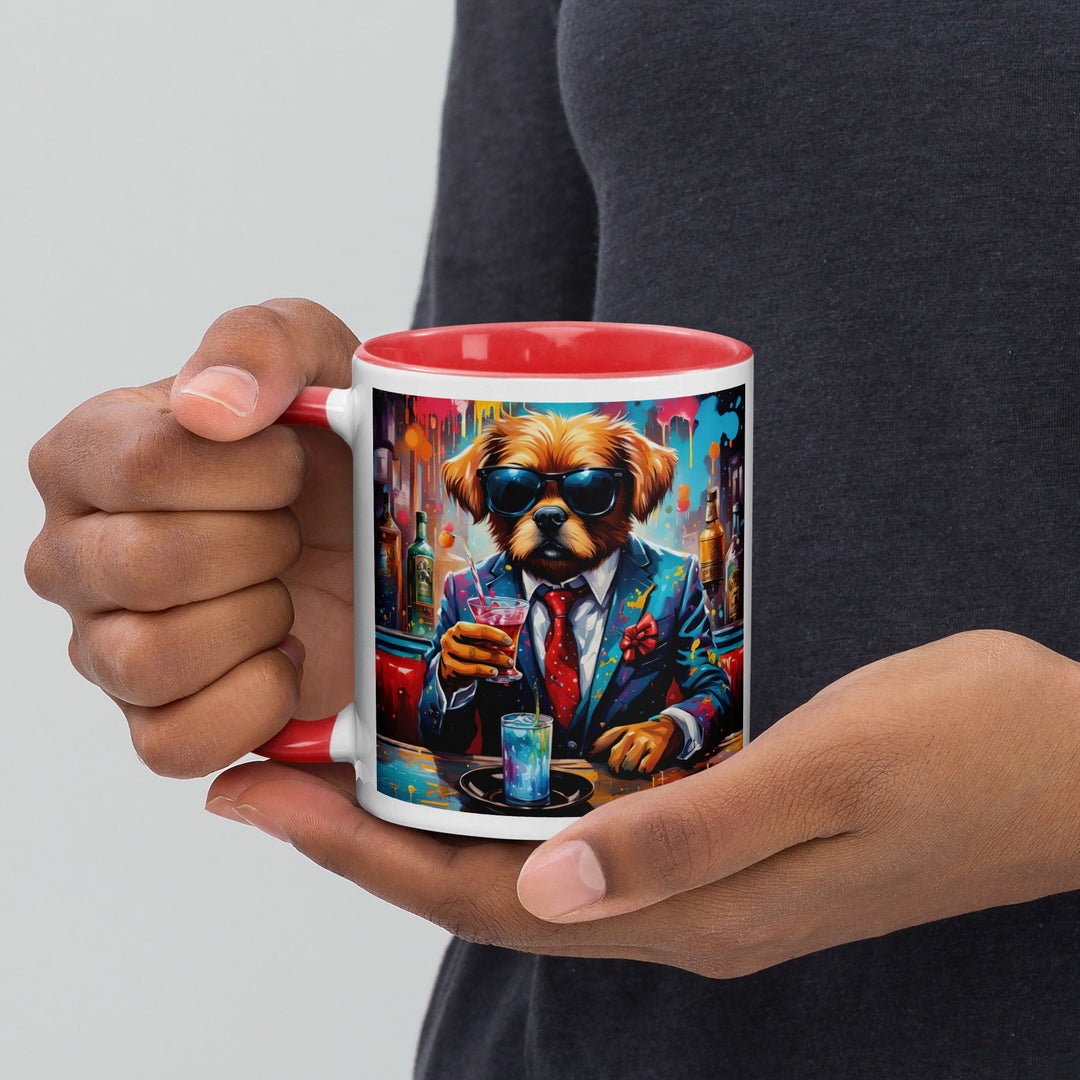 Pekapoo General- Mug with Color Inside