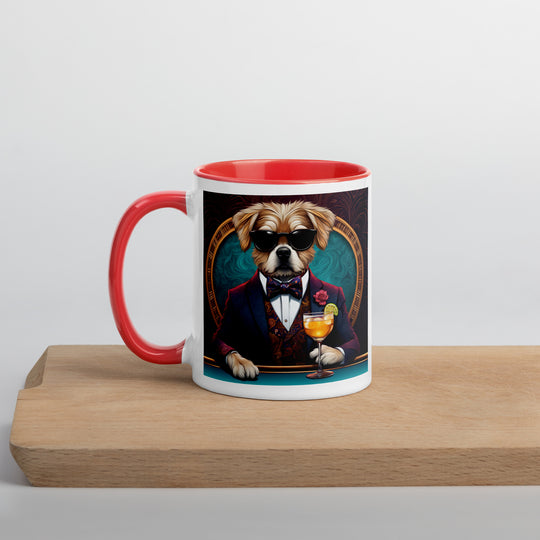 Pekapoo General- Mug with Color Inside v2